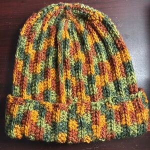 Multicolor Knit Beanie